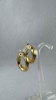 Ohrringe / Creolen in 750 Gold / 18 Karat