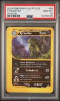 PSA 10 Tyranitar Aquapolis #40/147 Pokémon Italian