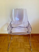 2x Dal Segno Diamante Designstühle Transparent