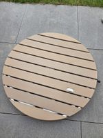 Bodendusche rund Holzoptik bis 4m Wasserhöhe 