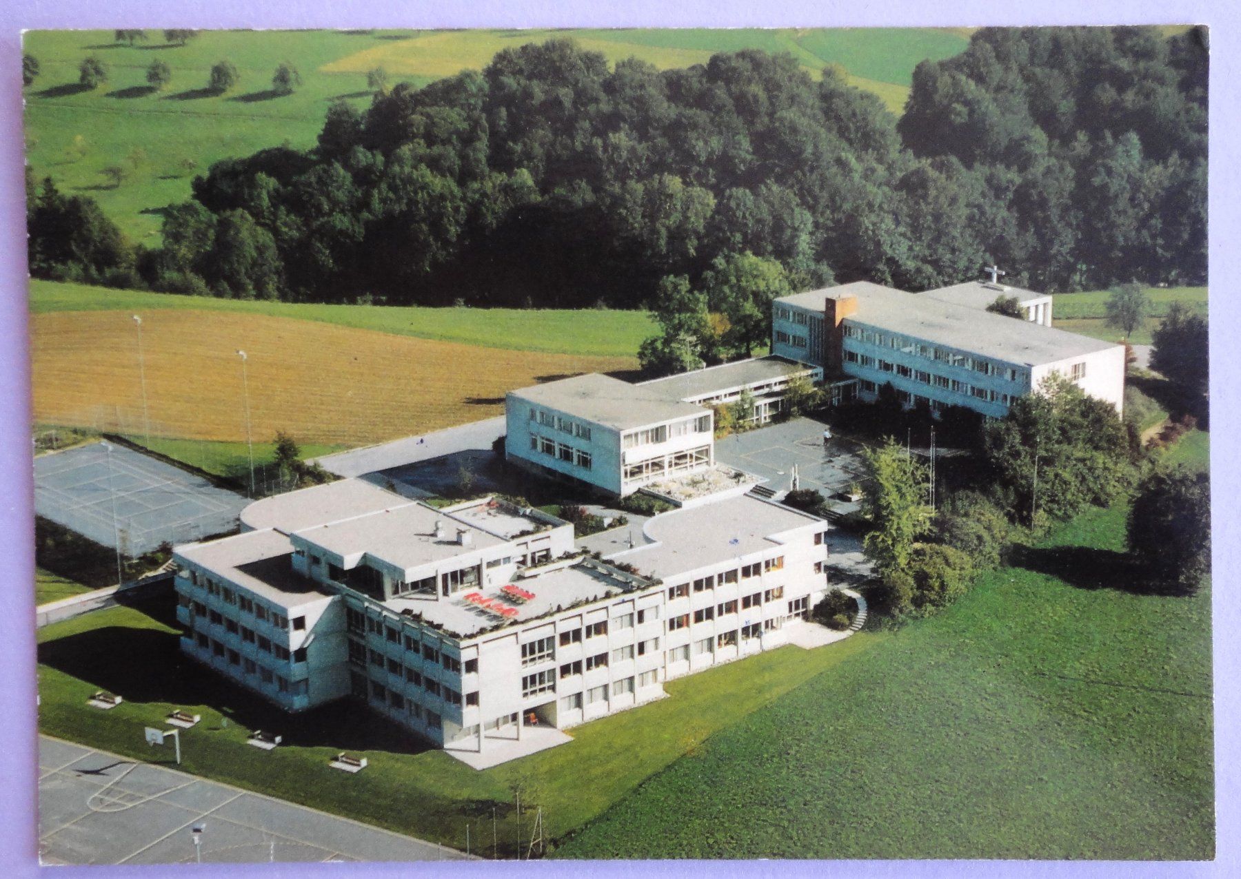 Ansichtskarten: Studienheim Don Bosco, Beromünster – Gebraucht aus Fétigny von Billy2miny