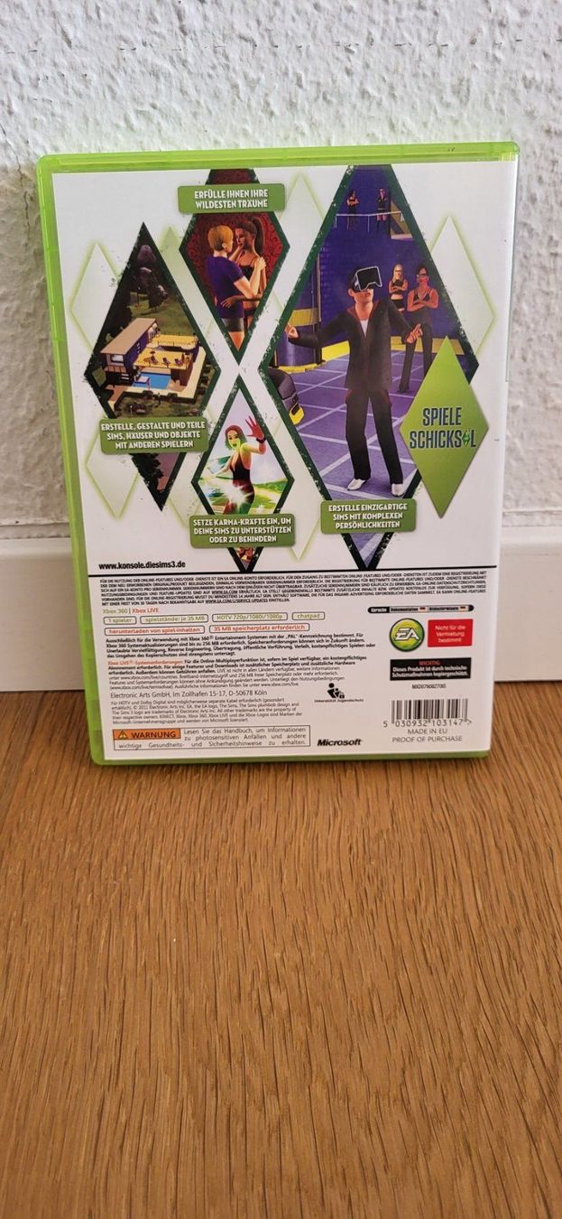 Microsoft Giochi: Xbox 360 - Die Sims 3 – Usato da Münsingen venduto da DigitaleSpielecke 1