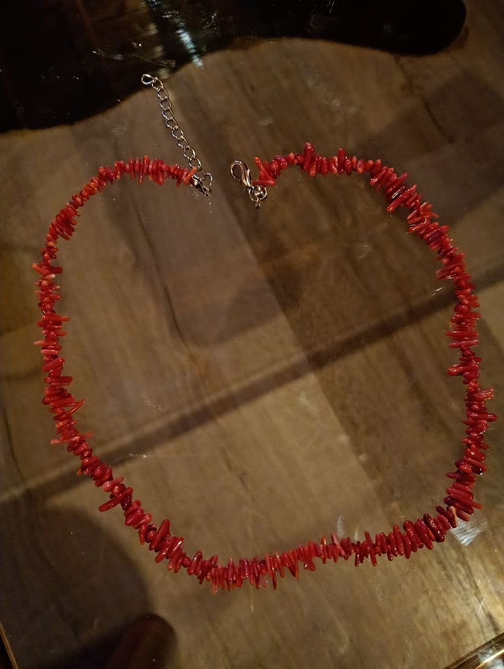 Catenine: Collier corail rouge – Usato da Evolène venduto da mar_v6xv