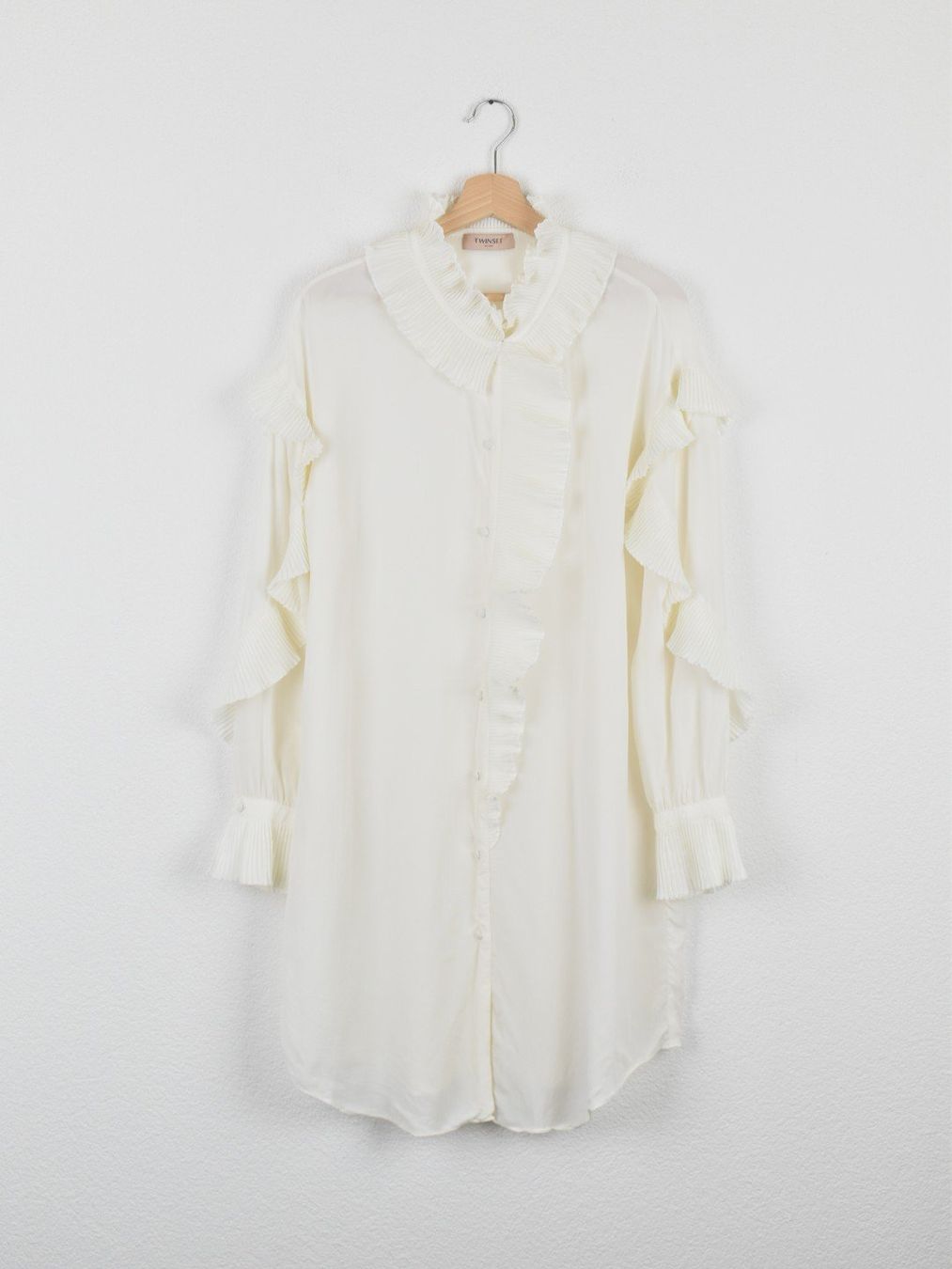Tuniques: Twinset Longbluse / Tunika, offwhite, Gr.36 – Neuf (Voir description) à Nürensdorf par 2ND_STORY