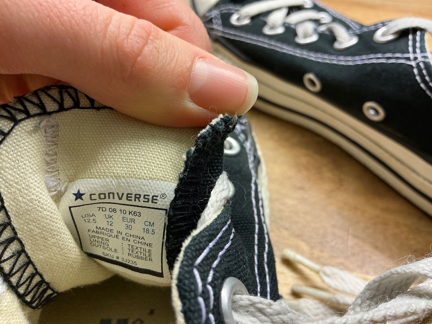 Converse Chaussures garçon: Converse All Star Gr.30 – D'occasion à Affoltern am Albis par corkel 3