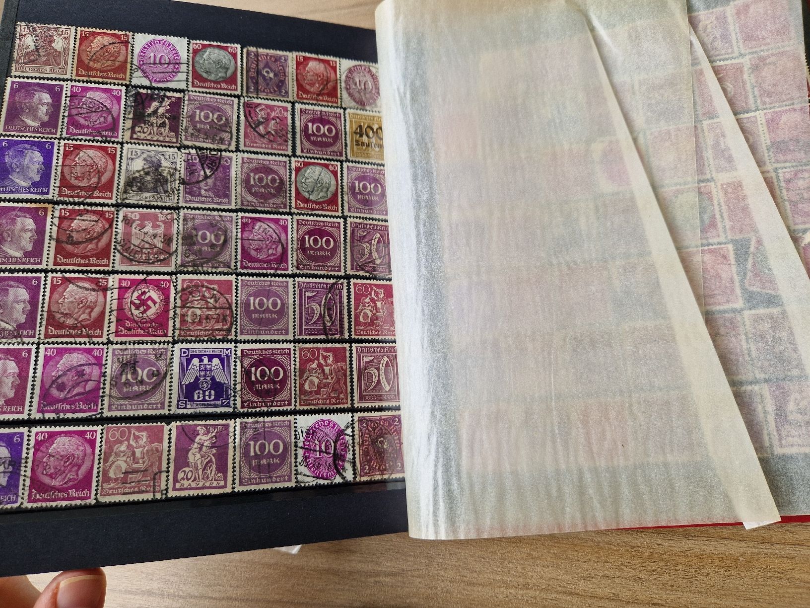 Tous les timbres: Zwei Alben Deutsches Reich Briefmarken – D'occasion à St. Gallen par Enrico_SG 5