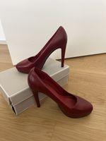 Elegante Diesel Plateau Pumps, Grösse 41, Bordeauxrot
