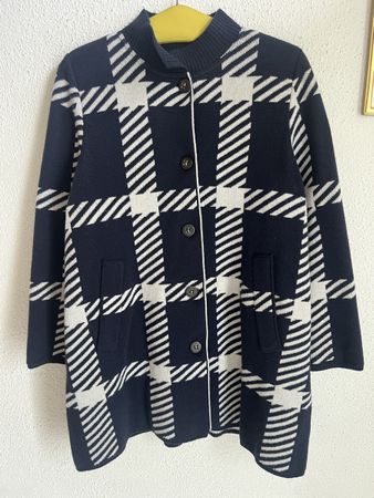 Dunkelblaue Strickjacke - Nino Colombo