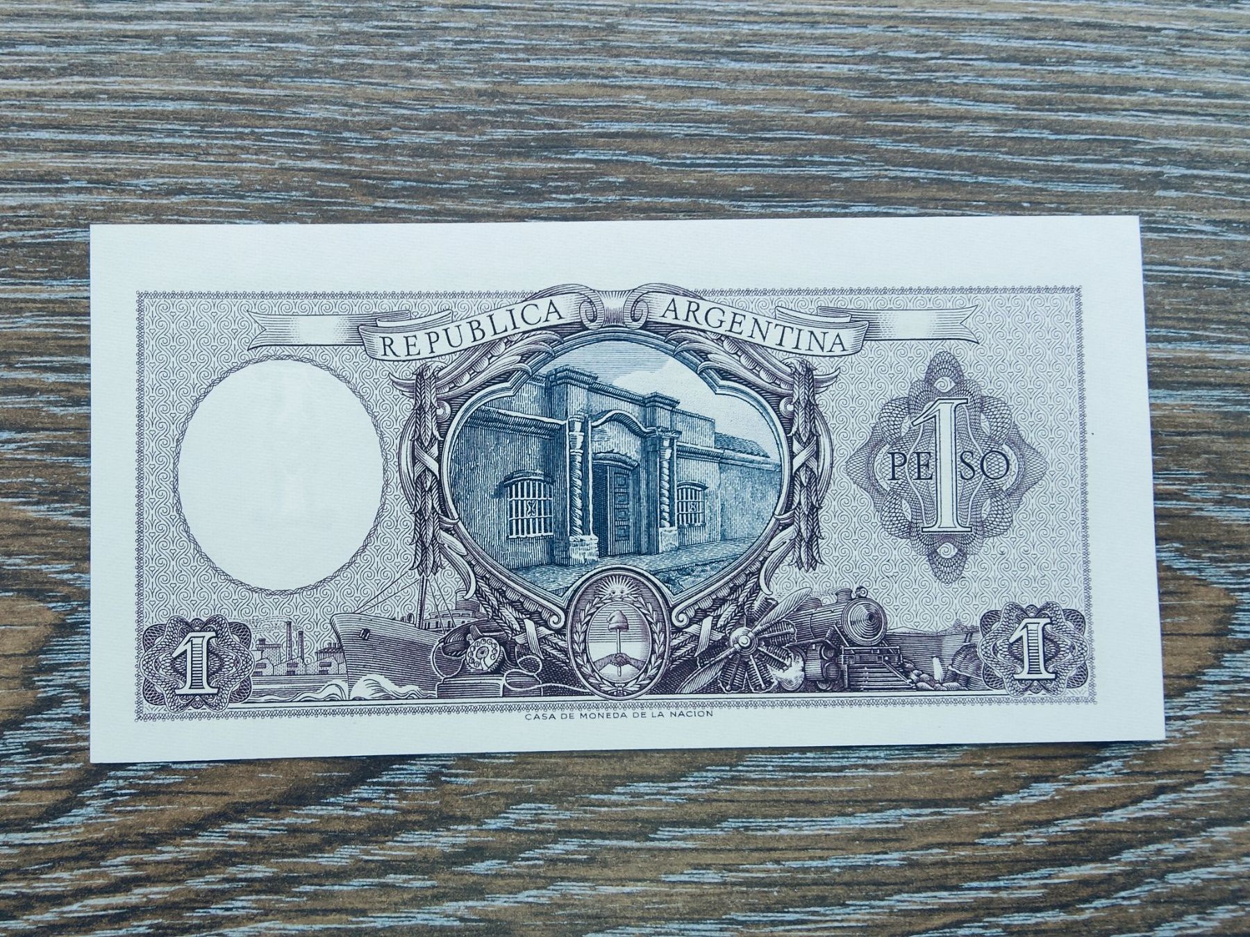 Billets de banque: Argentinien 1 Peso 1956, unc. !!!!!!!! – Neuf avec emballage d'origine à Flaach par Lonzo99 1