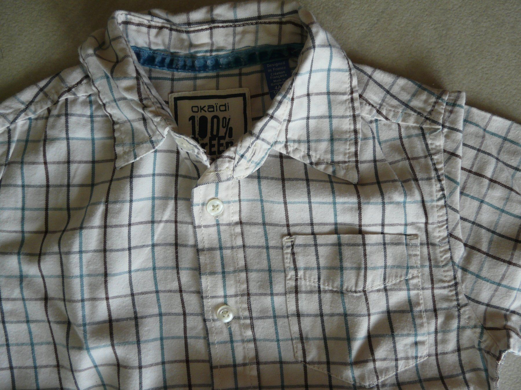 Okaidi Camicie, T-shirt & Polo: Chemise Hemd Okaidi 104 – Usato da ERLINSBACH venduto da doudouce 1