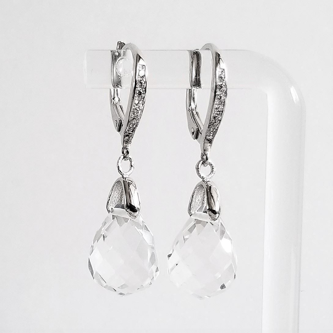 Orecchini pendenti & Orecchini a lobo: Montalin 925 Silber Ohrringe Briolettes – Nuovo e nell'imballaggio originale da Zürich venduto da Montalin2 5