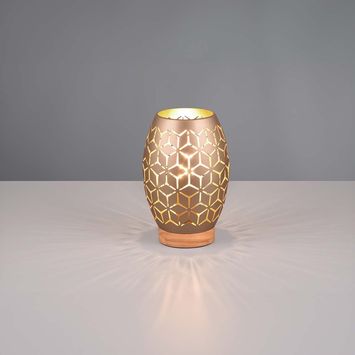 Lampade: Tischleuchte, Deko, Oval, 21 cm Höhe – Nuovo (secondo la descrizione) da Kreuzlingen venduto da Smart-Light