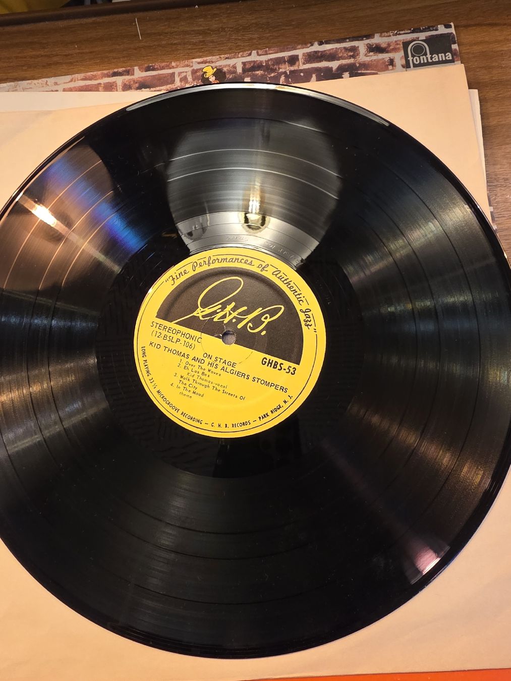 Dischi in vinile: JAZZSchallplatte ON STAGE Kid Thomas and his Algiers Stomper – Usato da Arbon venduto da MadameLuLa9320 3