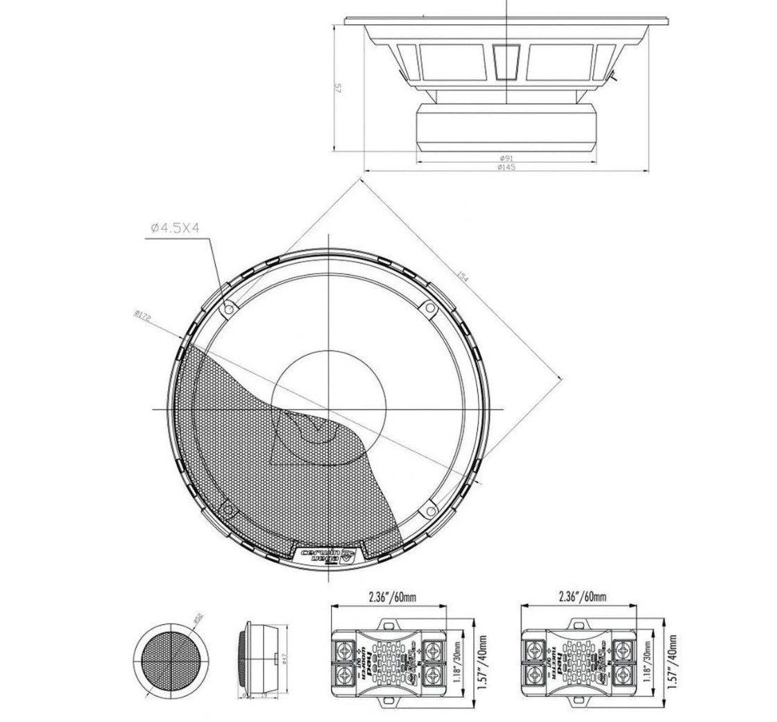 Casse acustiche: Cerwin Vega - HED 6,5'' - 165mm – Nuovo e nell'imballaggio originale da Corcelles-près-Payerne venduto da FactoryofSound 2