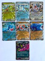 Konvolut 7 EX Karten | Diverse Sets Scarlet & Violet EN