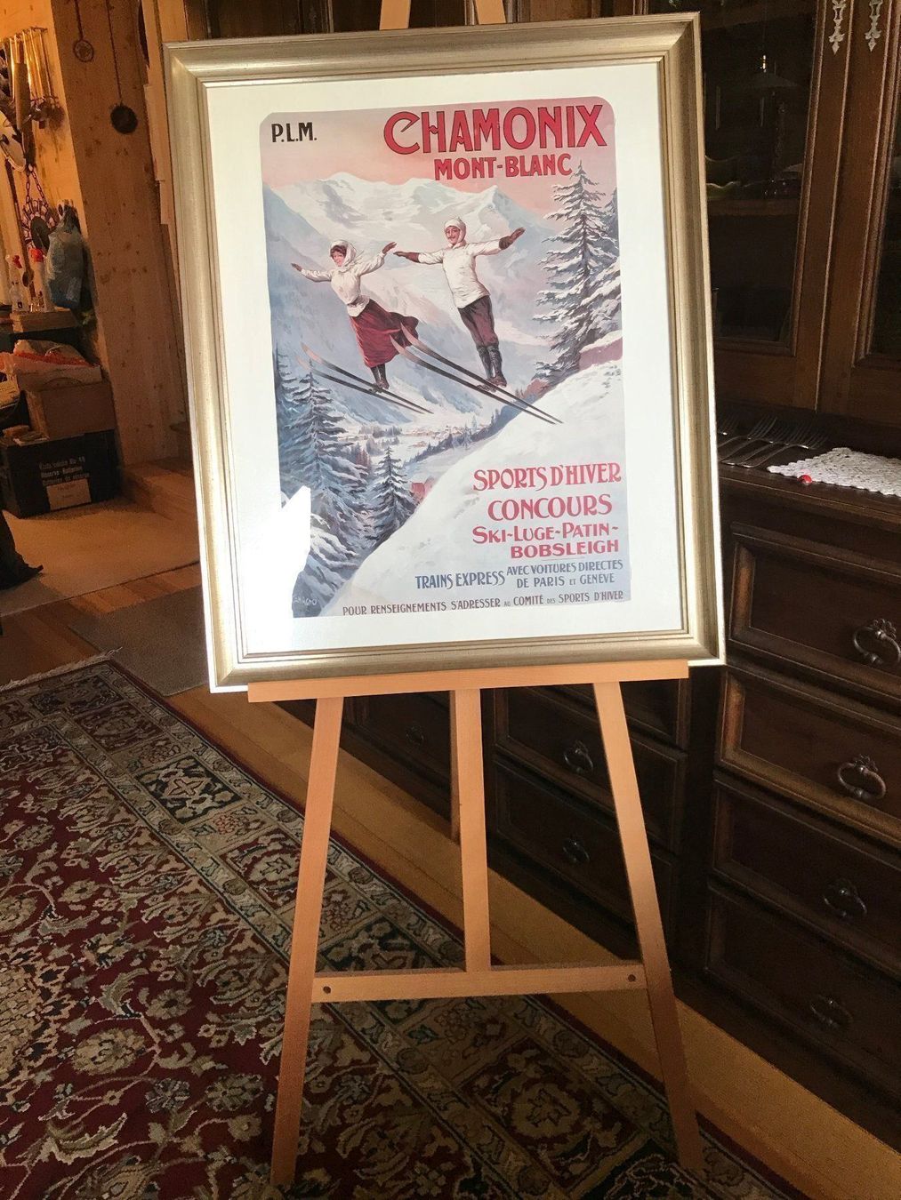 Foto & Immagini: Affiche Chamonix-Mont-blanc PLM encadrée – Usato da Ste-Croix venduto da BuffetSC 2