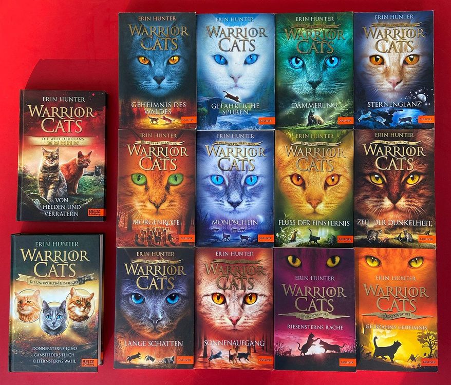 Warrior Cats Buchsammlung zum Hammerpreis! (14 Bücher) Kaufen auf Ricardo