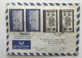 Griechenland Brief v. 30.03.1966 125 J. Nationalbank ......