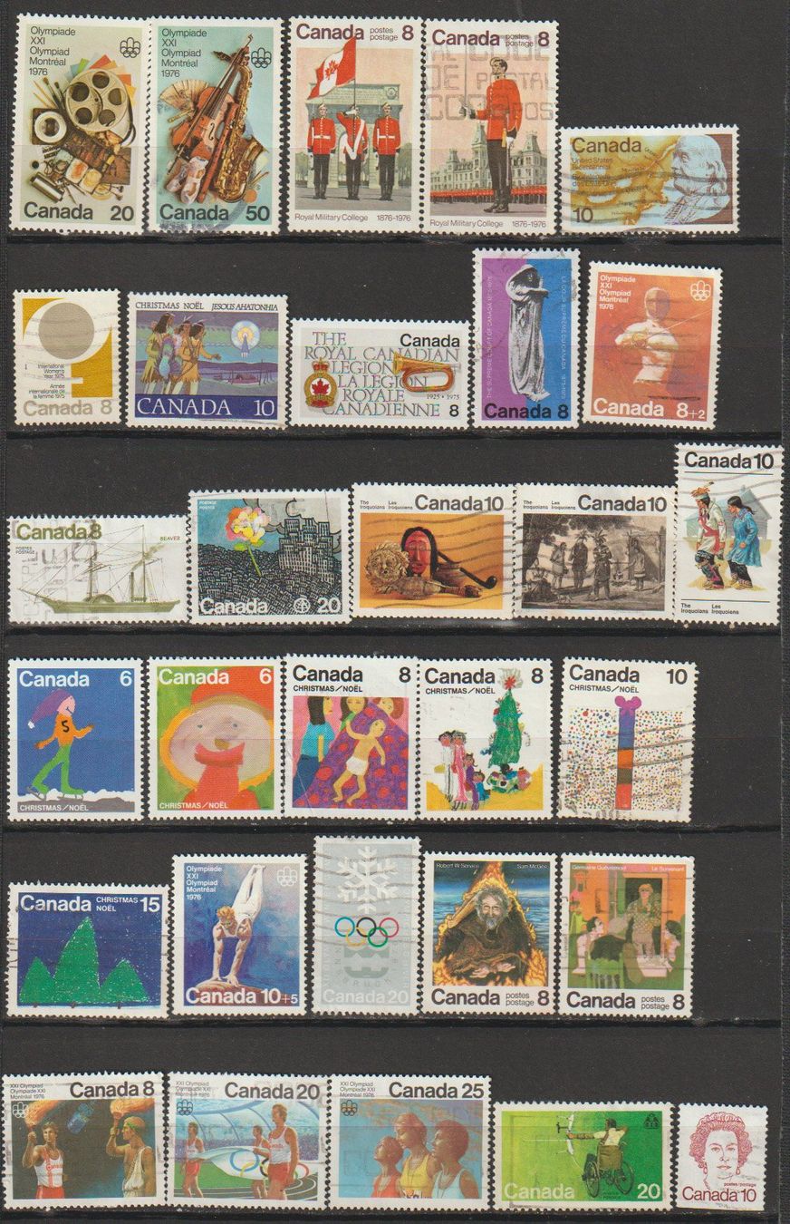 Alle Briefmarken: Canada – Gebraucht aus Crans-Montana von kira56