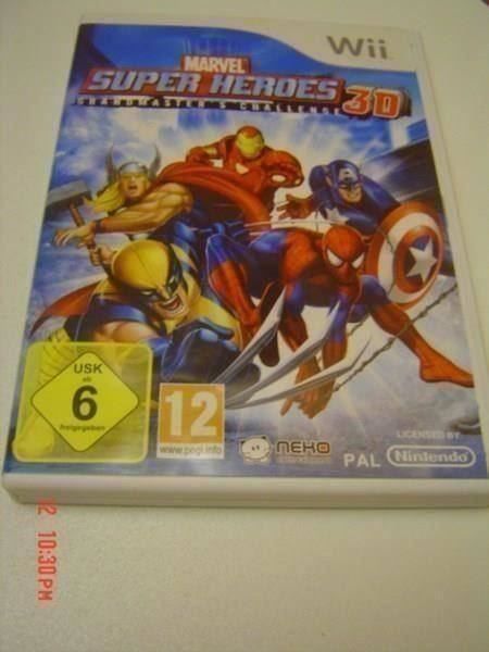 Nintendo Giochi: MARVEL Super Heroes 3D Grandmaster's Challenge  Wii Nintendo – Usato da Pambio Noranco venduto da Pol69