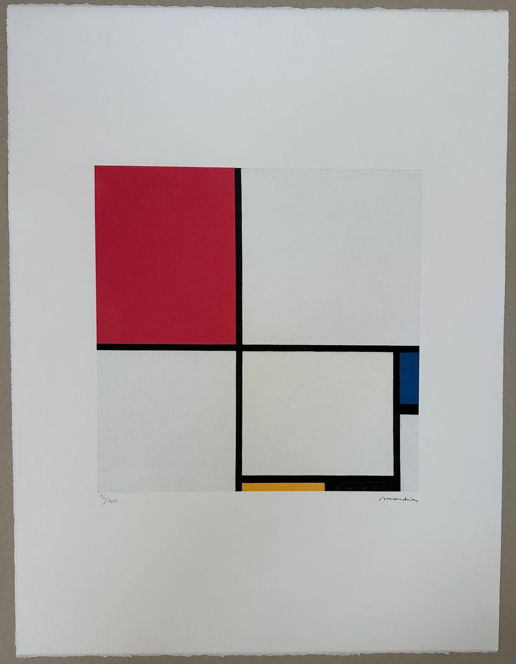 Dipinti: Mondrian: Untitled 96/200 – Nuovo (secondo la descrizione) da Meilen venduto da Smgdesign