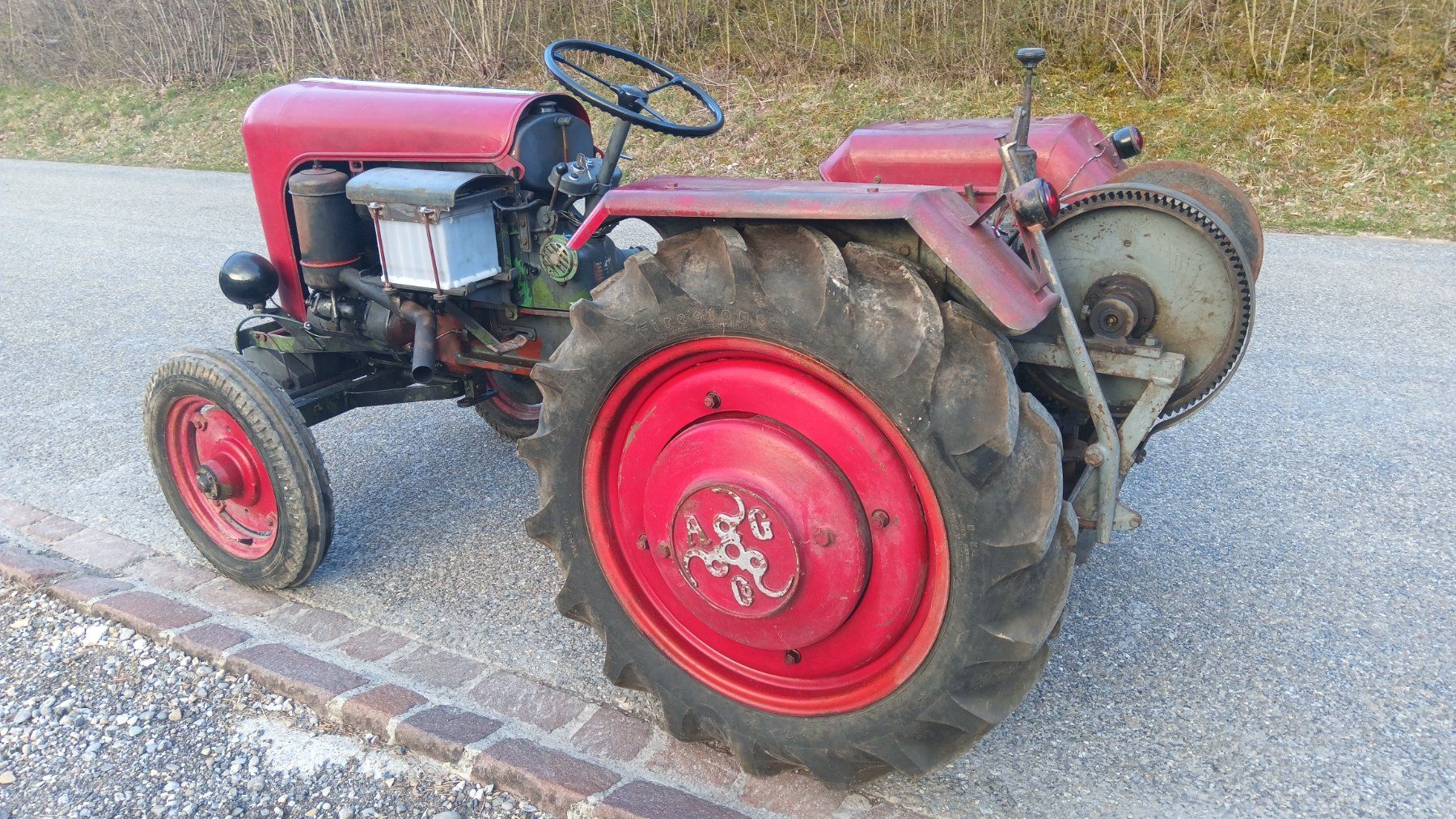 Grunder Trattori: Oldtimer  Grunder Traktor  Jg. 1955 – Usato da Eptingen venduto da Hehoep 2