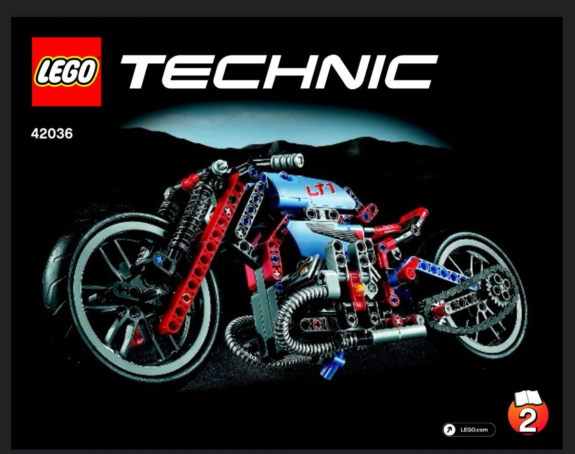 Lego Spielzeuge: Street Motorcycle 42036, LEGO Technic – Gebraucht aus Dörflingen von verena052 1