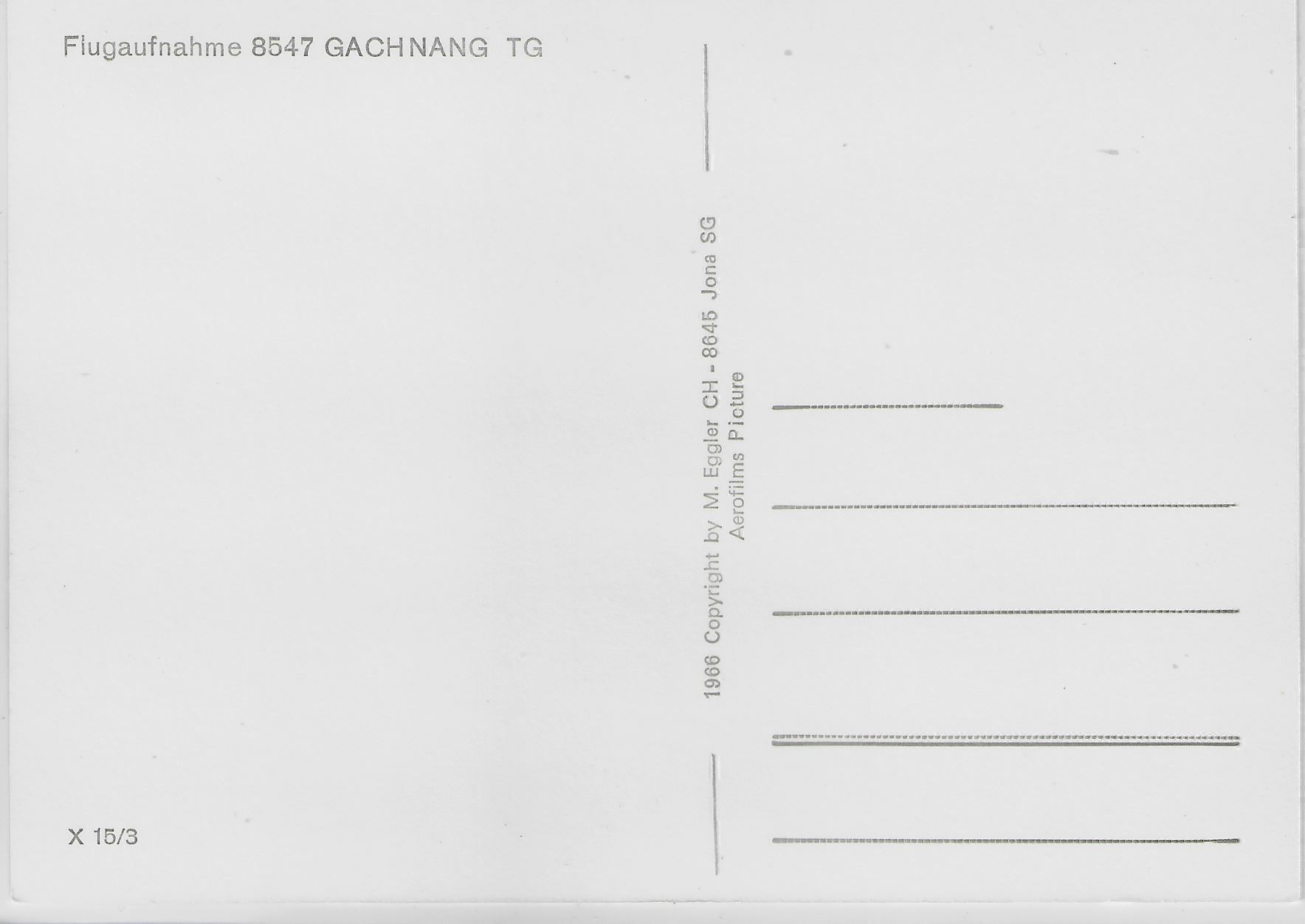 Cartoline postali: Flugaufnahme Gachnang TG – Antico da Ettingen venduto da Kartenplanet 1