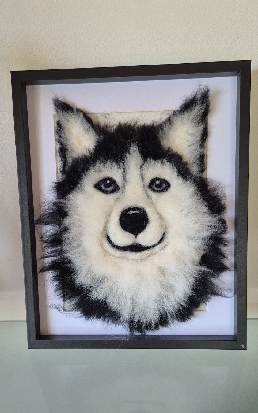 Foto & Immagini: Hunde Portrait aus Filz – Nuovo (secondo la descrizione) da Moutier venduto da Maria1704
