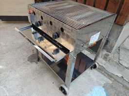Gas Grill ggm gastro GGB2 Edelstahl 10kW neuwertig