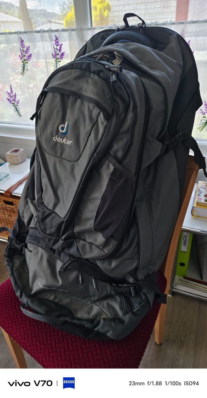 Deuter Zaini: Sac à dos Deuter 70+10 – Usato da Sugiez venduto da clo_76gd