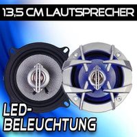 SHOX-ZONE LED-Lautsprecher, 13cm, 600W