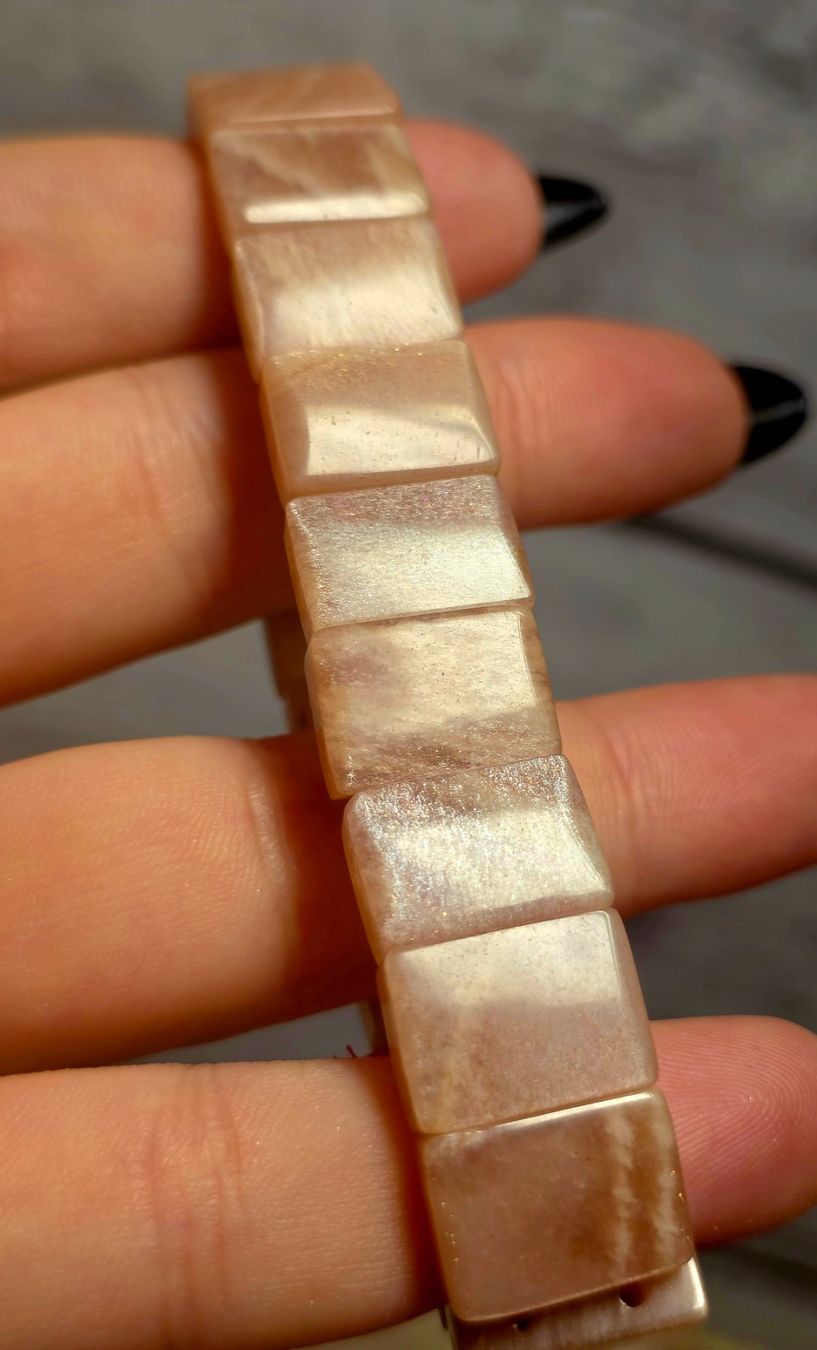 Minerali & Pietre curative: Sonnenstein Softbangle Armband – Nuovo e nell'imballaggio originale da Matzingen venduto da Shay_Crystalz 4