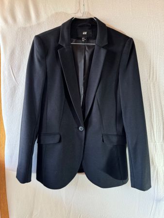 schwarzer Blazer von H&M Gr. 38