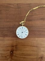Moeris Taschenuhr vergoldet mit Automatikwerk