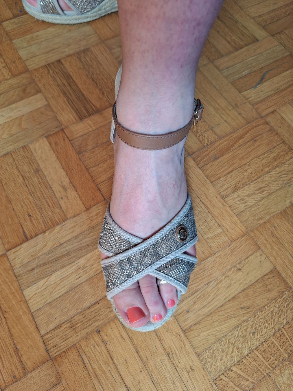 Tom Tailor Damenschuhe: Sandali zeppa estivi! Taglia 41 – Gebraucht aus Taverne von SelenaR. 2