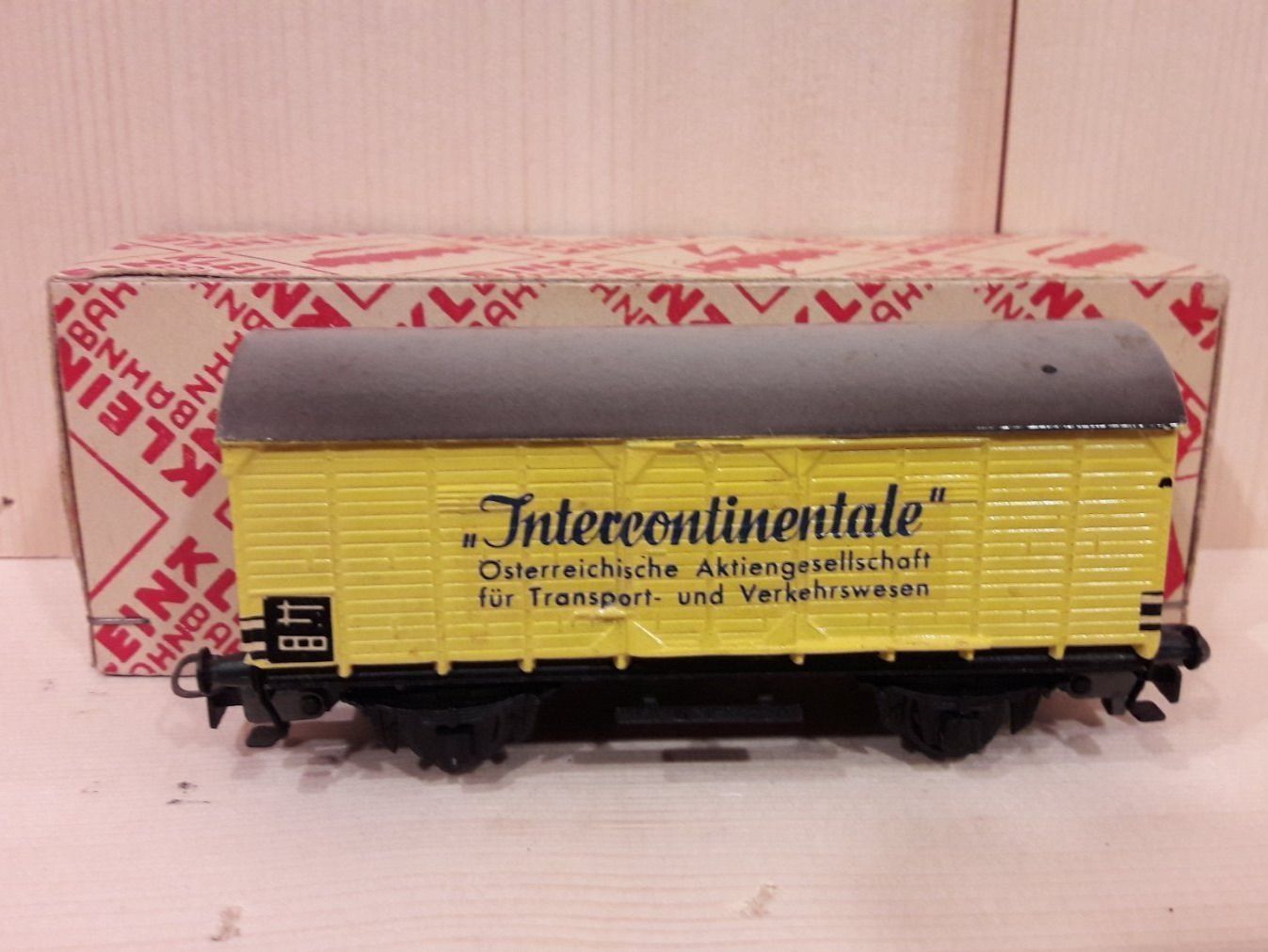 Kleinbahn Modellini di ferrovie: Kleinbahn HO DC : ÖBB wagon couvert 2ess – Usato da Buttes venduto da Cafe2005 9