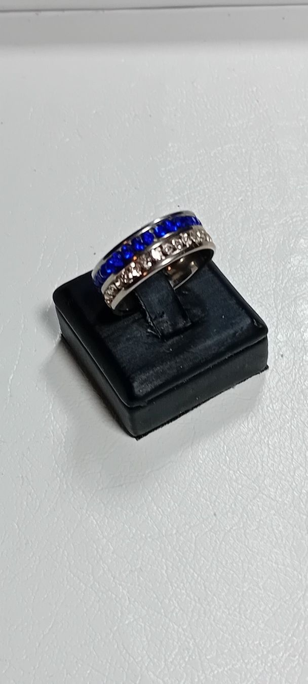 Ringe: ring edelsthal mit kristall,,,glanzig – Neu (gemäss Beschreibung) aus Basel von bij_5hqd 3