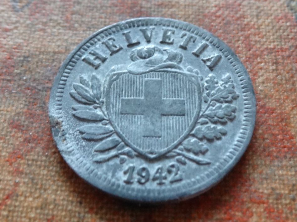 Tutti le monete: 2 Rp. 1942   (B) – Usato da Romanel-sur-Lausanne venduto da Swift13