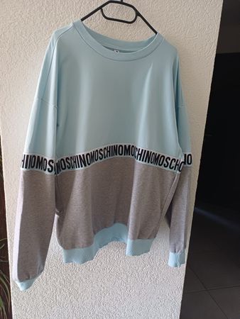 Moschino Underwear - Sweat-shirt Femme bleu clair/gris