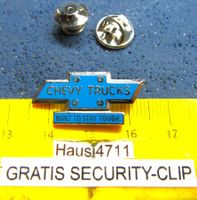 CHEVY TRUCKS 2NÄGEL-PIN ENAMEL MIT SECURITY-CLIP