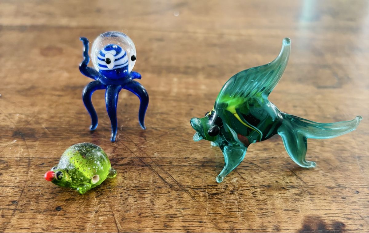Murano Statuette: Glasfigurensammlung Murano Tiere – Nuovo (secondo la descrizione) da Zürich venduto da linda91 1