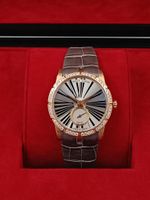 ROGER DUBUIS " EXCALIBUR " IN 750 ROSÉGOLD, 36 MM