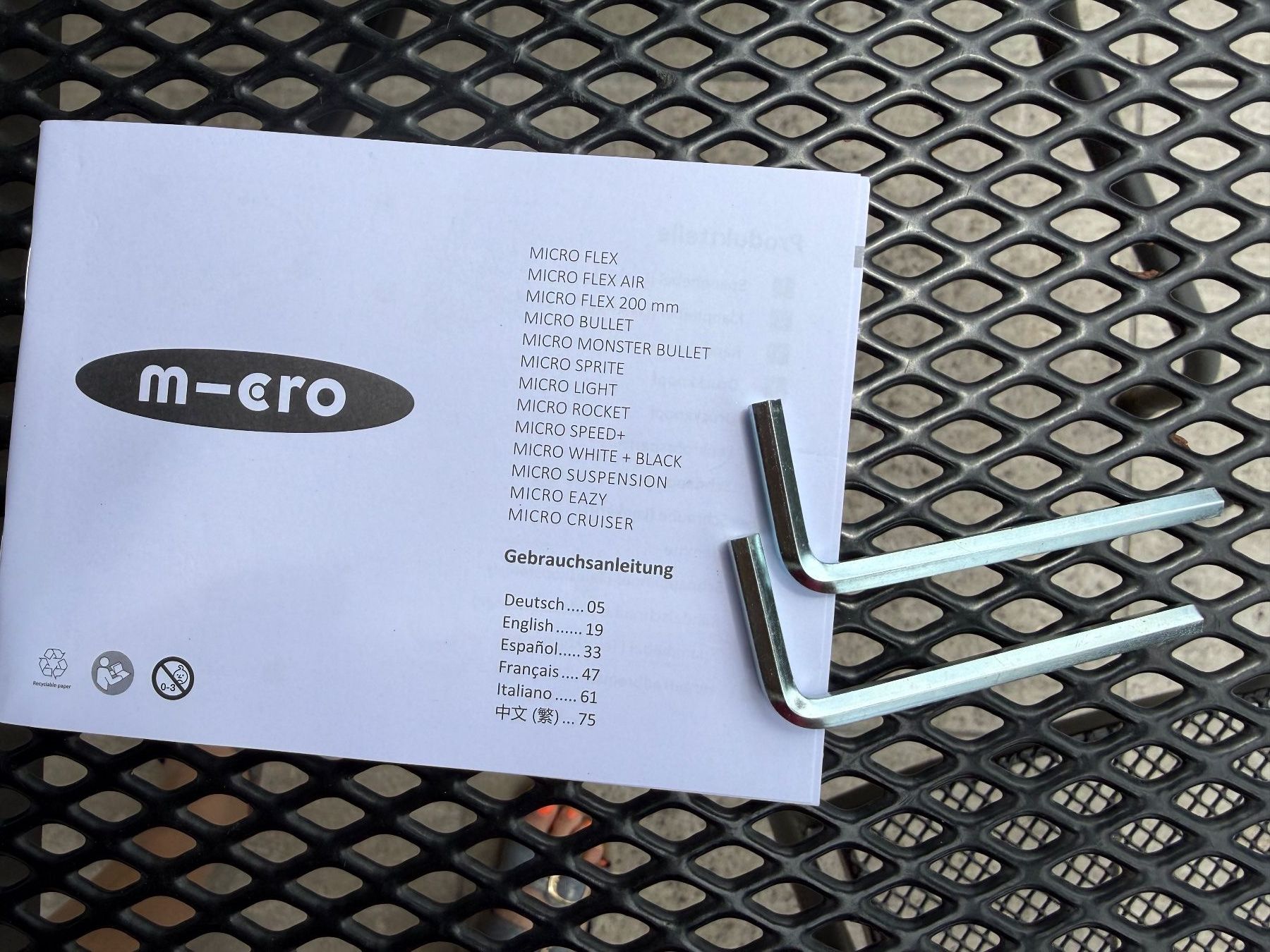 Scooter: Micro Cruiser, Scooter, blau, ab 5 Jahren – Usato da Engelberg venduto da HelloSmile 3