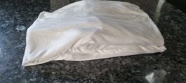2×Novitesse Spannbetttuch weiss 90-100x200 cm neu
