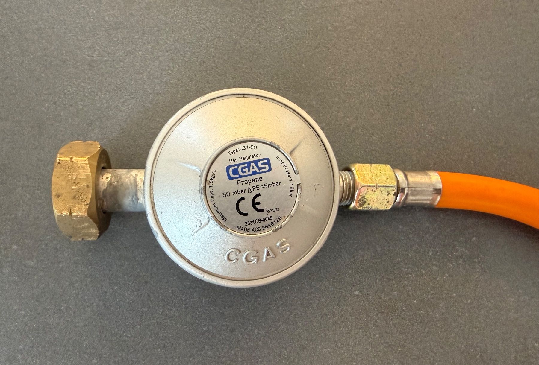 Griglie: Druckminderer Gasgrill mit Schlauch – Usato da Contone venduto da Chaos76 2