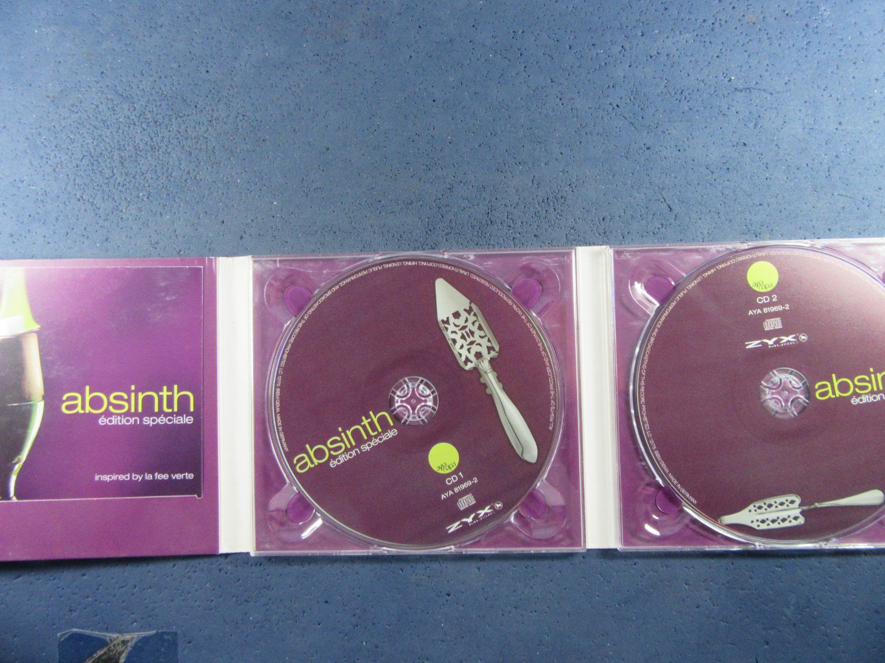 CDs: ABSINTH 2CD's EDITION SPECIALE INSPIRED BY LA FEE VERTE – Gebraucht aus Ettingen von Hausi4711 2