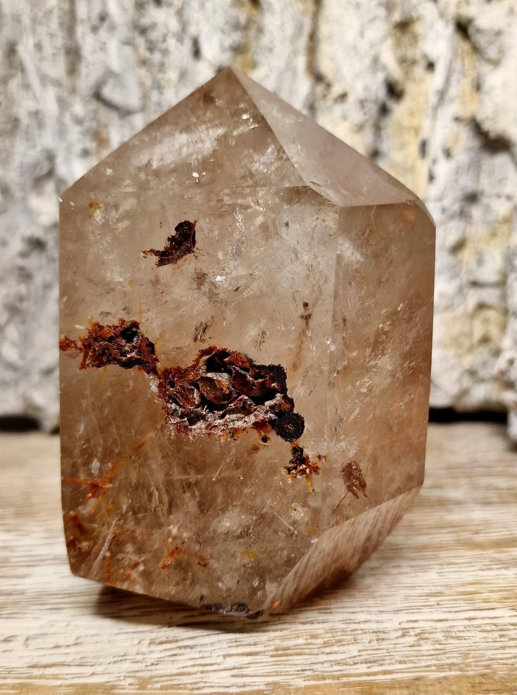 Mineralien & Heilsteine: Bergkristall Obelisk mit Rutilen 542g – Neu (gemäss Beschreibung) aus Matzingen von Shay_Crystalz 3