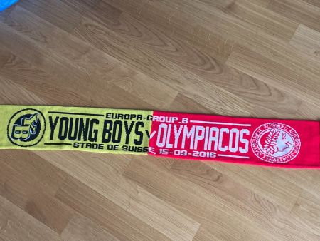 Fanschal - Young Boys - Olympiacos Piräus 15.09.2016