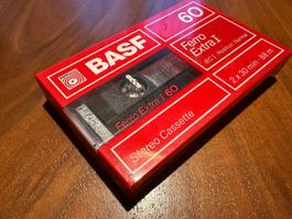 BASF Ferro Extra I 60 Kassette fuer Sammler. Rarität!!!